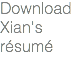Download Xian's résumé